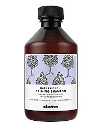 Davines New Natural Tech Calming Shampoo - Успокаивающий шампунь для чувствительной кожи головы 250 мл